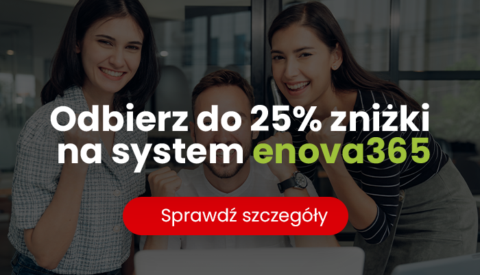 Promocja enova365: odbierz do 25% rabatu